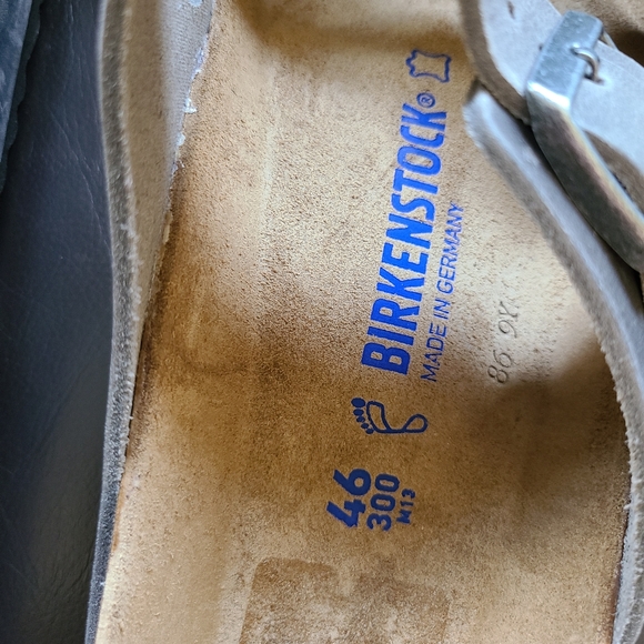 Birkenstock man sandals Arisona color gray  size 4 main image 6